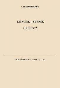 Litauisk - Svensk ordlista