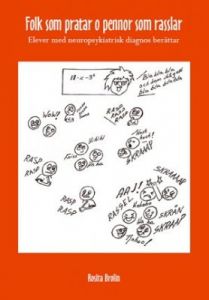 Folk som pratar o pennor som rasslar