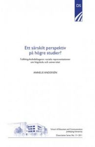 Ett särskilt perspektiv på högre studier?