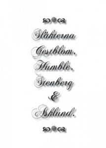 Släkterna Gestblom, Humble, Stenberg & Asklund.