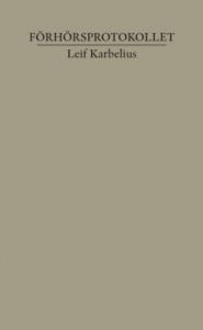 Förhörsprotokollet