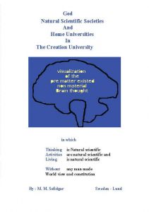 Natural Scientific Societies and Home Universities in the Creation University av M.M Sefidgar