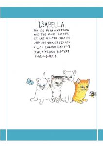 Isabella och de fyra katterna av Claes Eriksson
