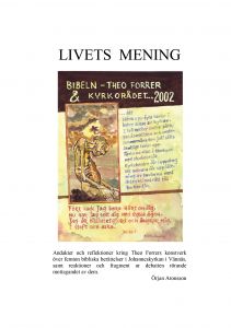 Livets mening av Örjan Aronsson