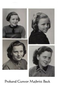 Proband Gunvor Majbritt Beck av Karin Ahlquist