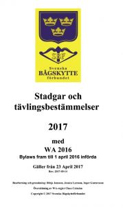 Stadgar och tävlingsbestämmelser 2017