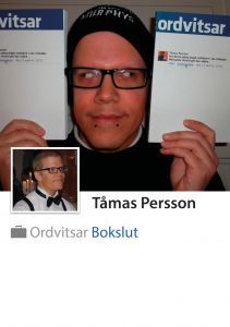 Ordvitsar Bokslut av Tåmas Persson
