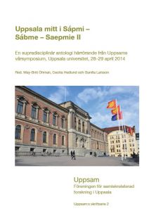 Uppsala mitt i Sápmi - Sábme - Saepmie II av May-Britt  Öhman