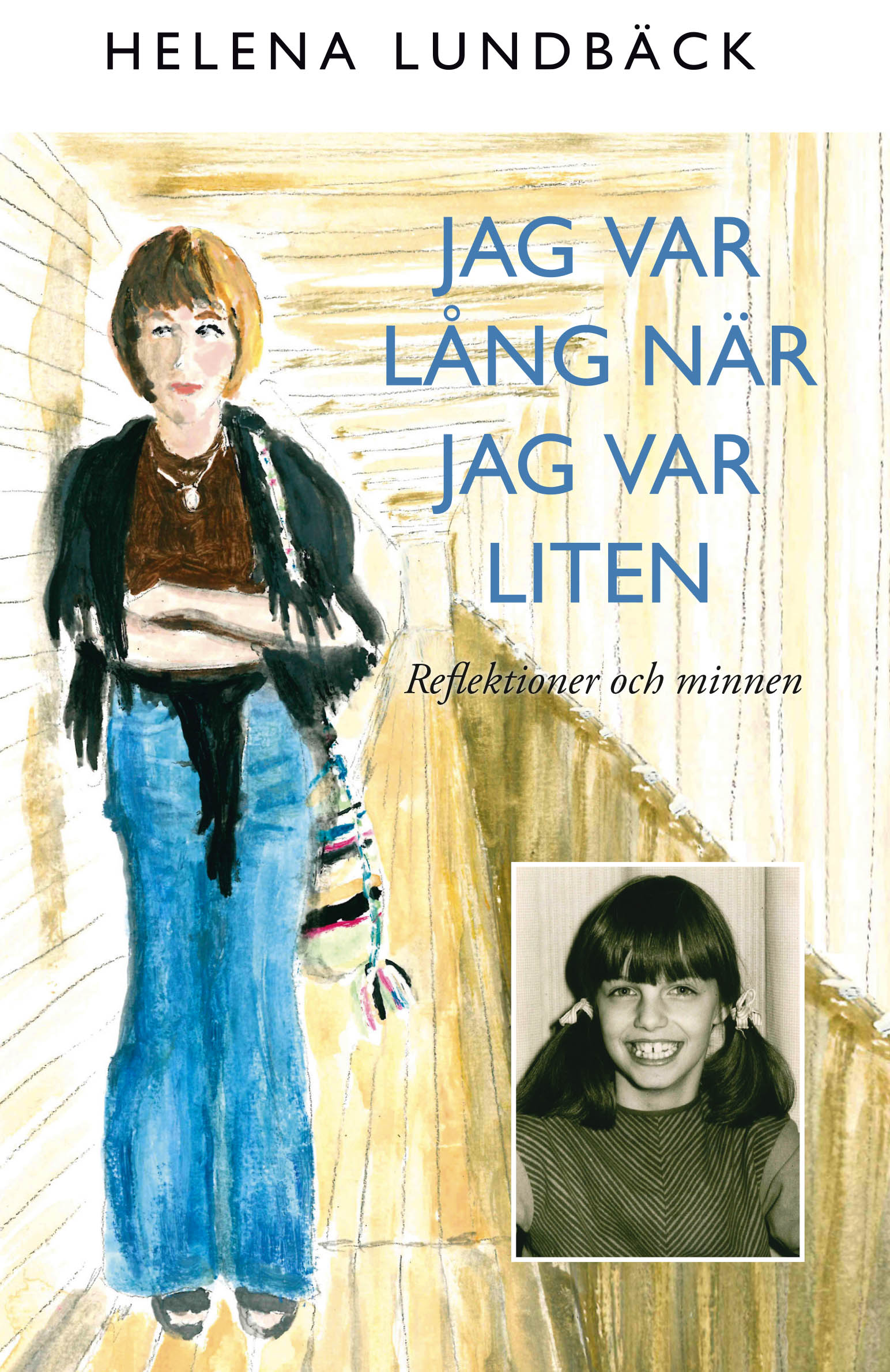 I SVT och Arbetarbladet berättar Helena Lundbäck om författarskapet och cancern